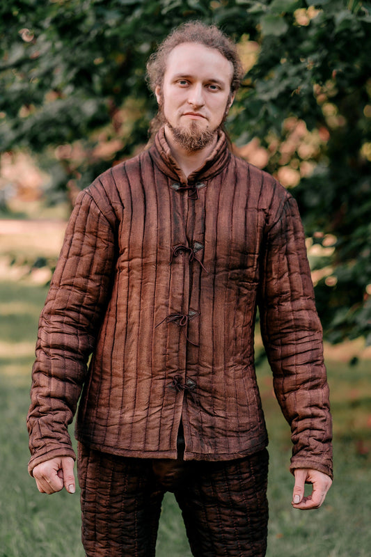 Viking short gambeson - SokolArmory