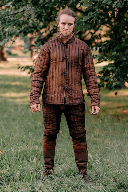 Viking short gambeson - SokolArmory