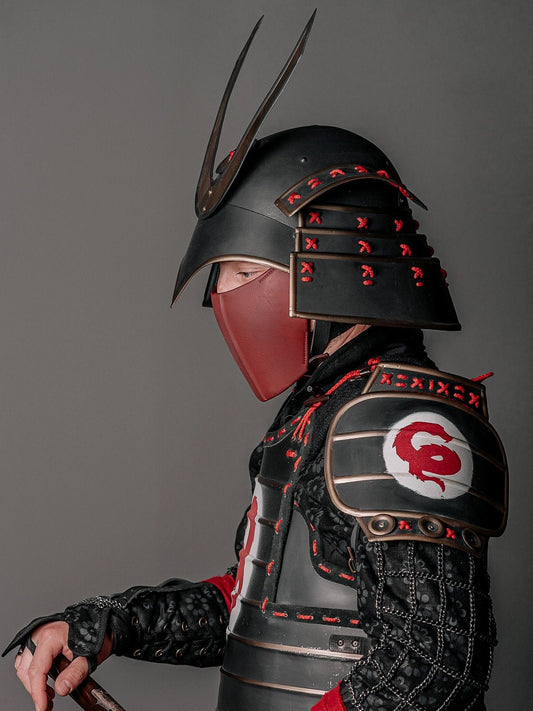 Samurai metal helmet - SokolArmory