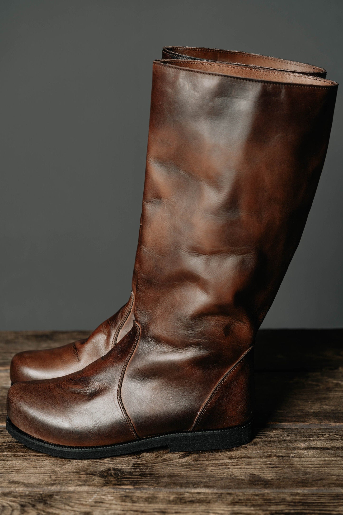 Ragnar leather boots (Vikings) - SokolArmory