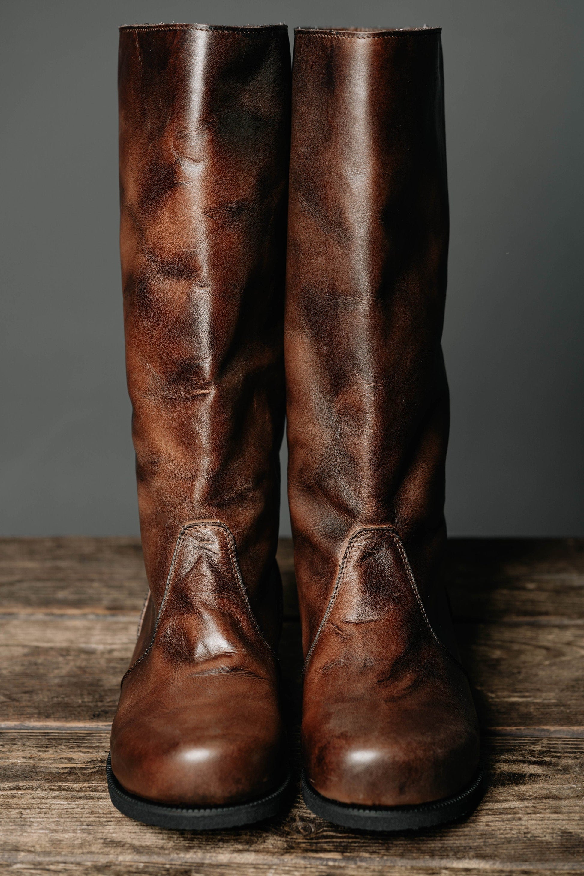Ragnar leather boots (Vikings) - SokolArmory
