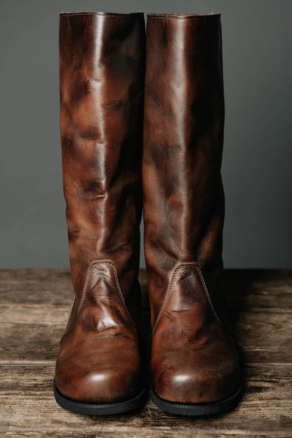 Ragnar leather boots (Vikings) - SokolArmory