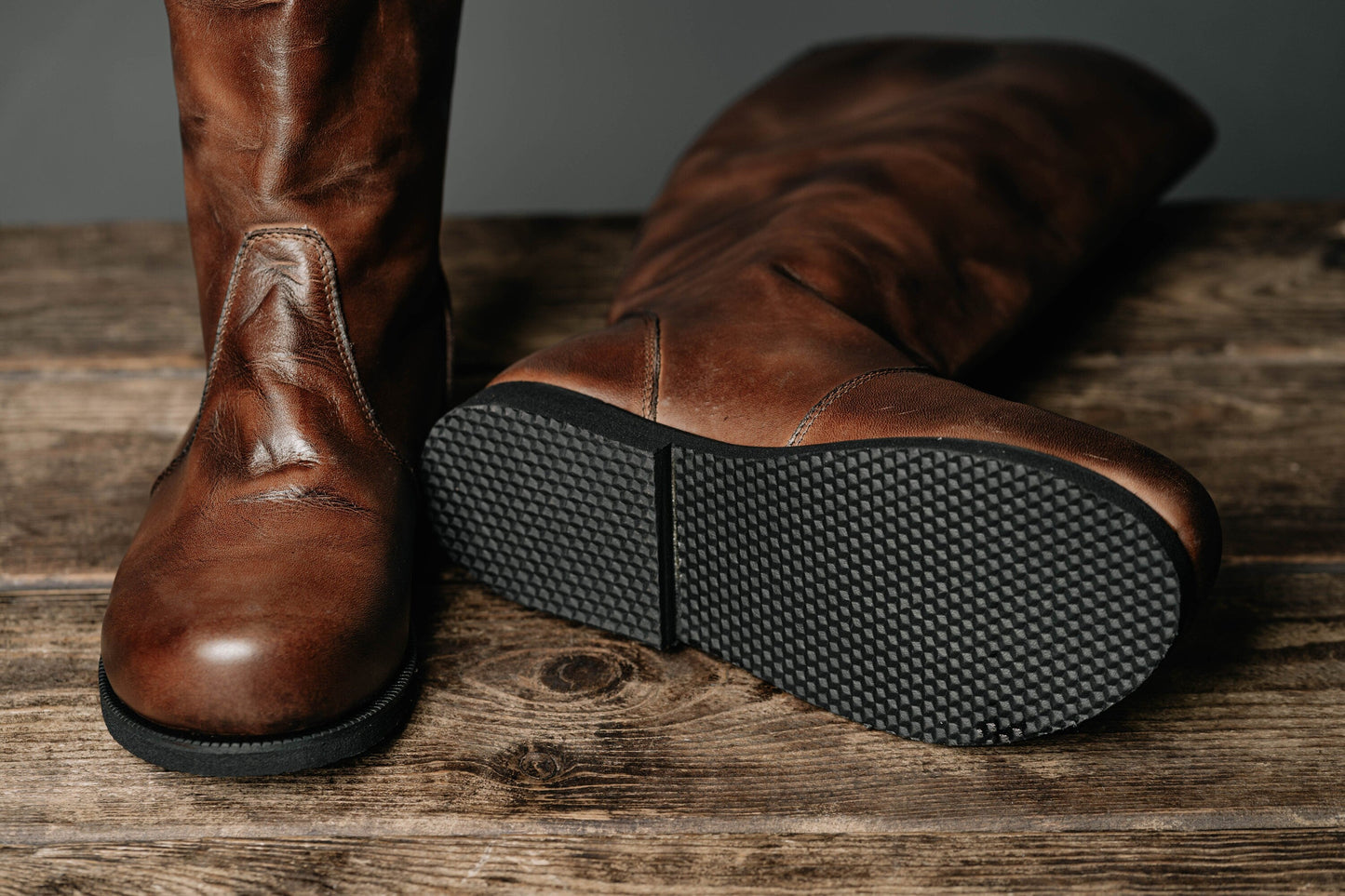 Ragnar leather boots (Vikings) - SokolArmory