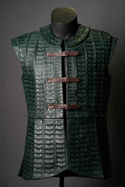 Prince Caspian green brigandine (Chronicles of Narnia) - SokolArmory