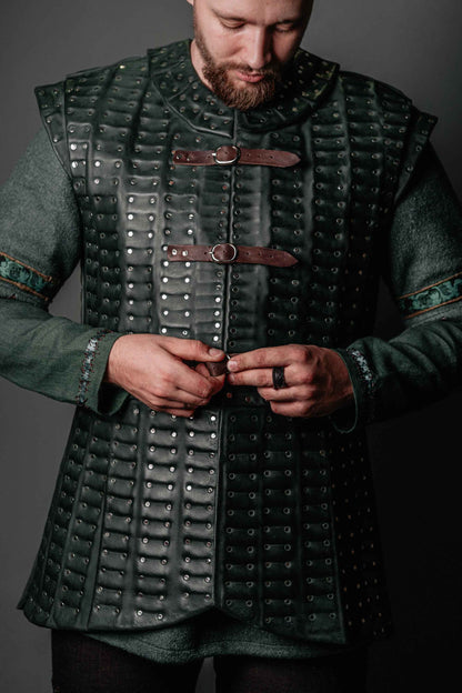 Prince Caspian green brigandine (Chronicles of Narnia) - SokolArmory
