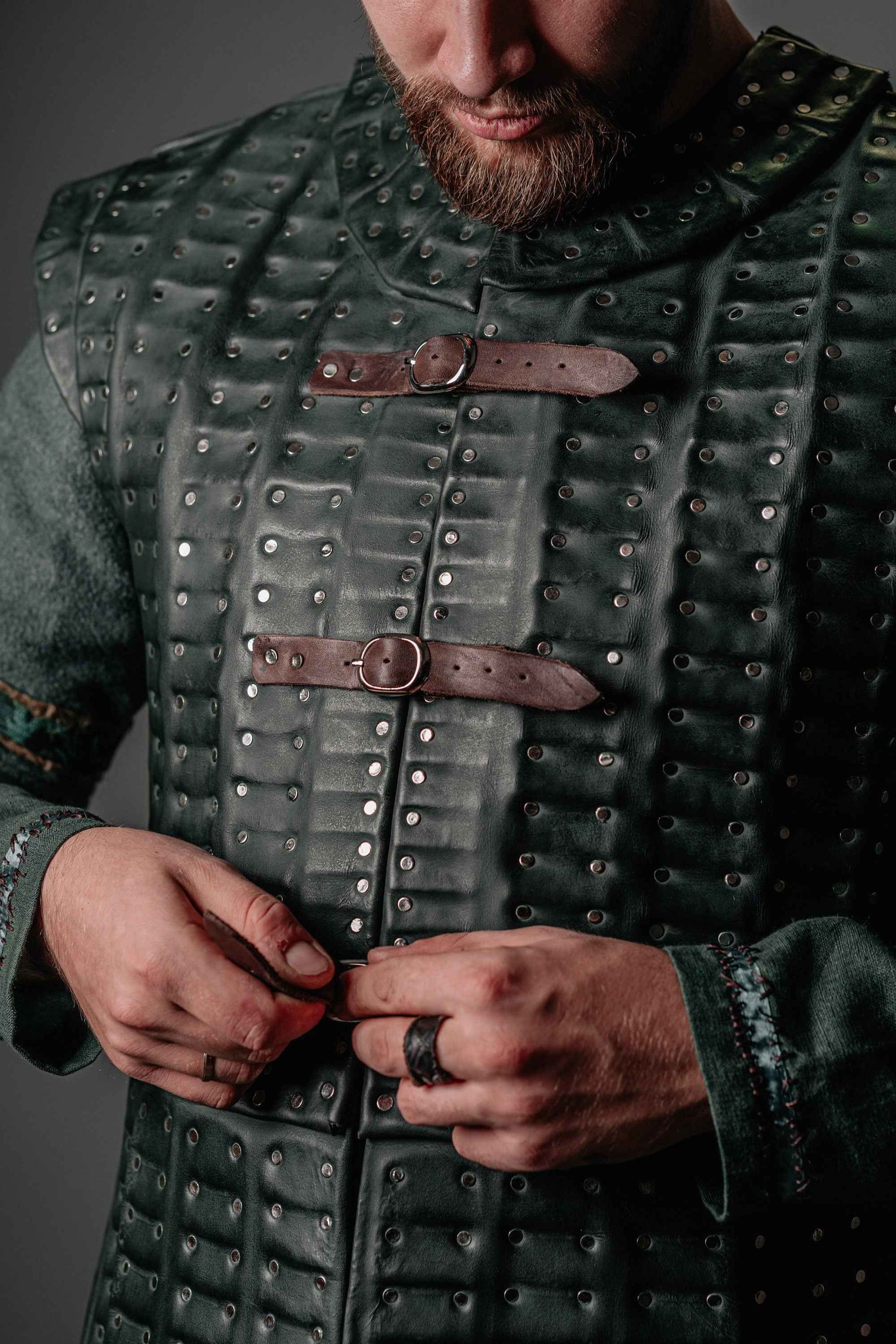 Prince Caspian green brigandine (Chronicles of Narnia) - SokolArmory