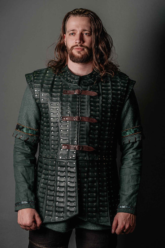 Prince Caspian green brigandine (Chronicles of Narnia) - SokolArmory