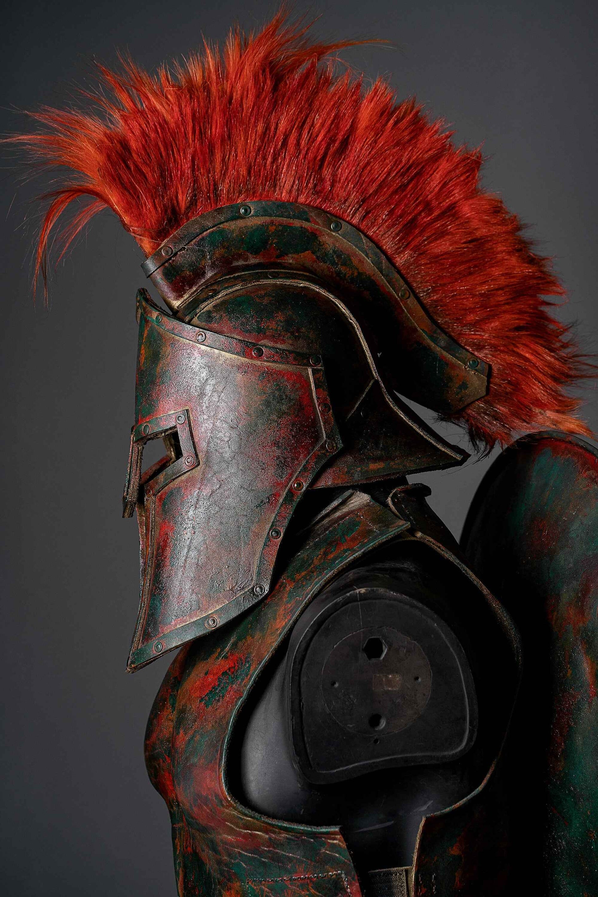 King Leonid spartan helmet (300 Spartans) - SokolArmory