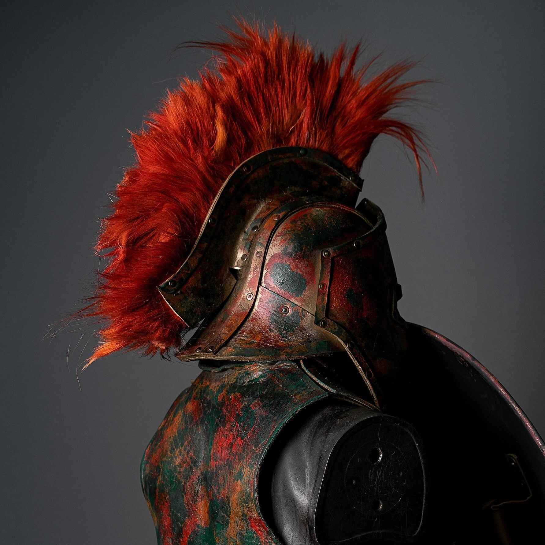King Leonid spartan helmet (300 Spartans) - SokolArmory