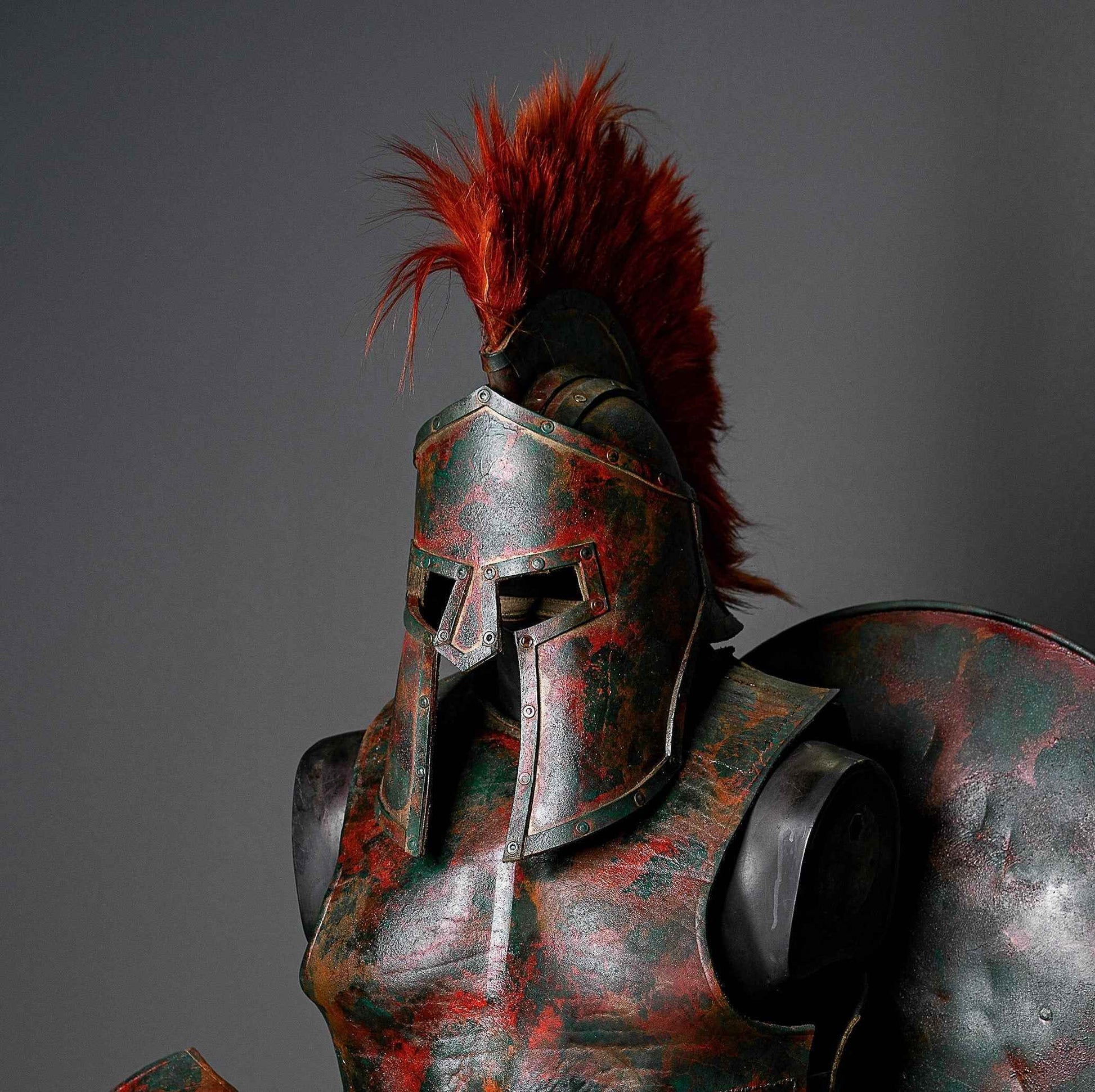 King Leonid spartan helmet (300 Spartans) - SokolArmory