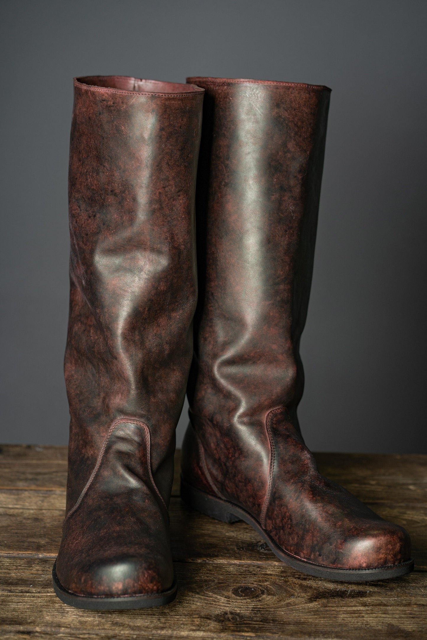 Ragnar leather boots (Vikings) - SokolArmory