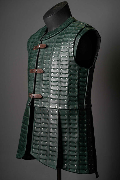 Prince Caspian green brigandine (Chronicles of Narnia) - SokolArmory