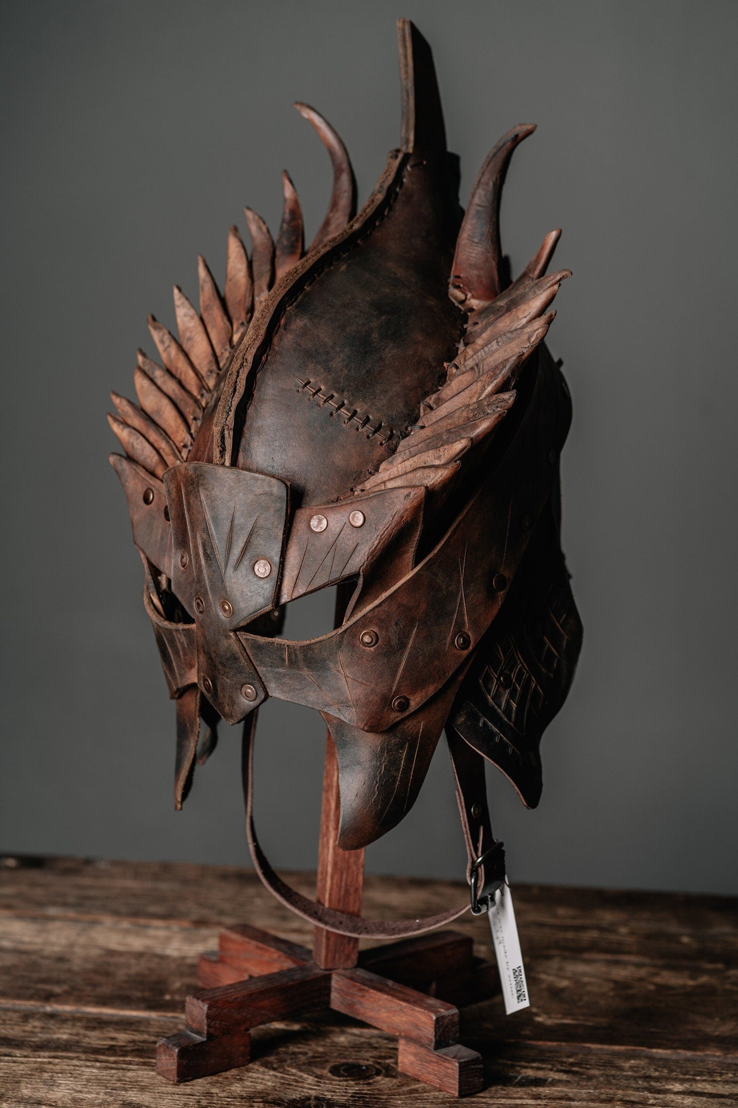 Viking battle helmet (Head Hunter) - SokolArmory