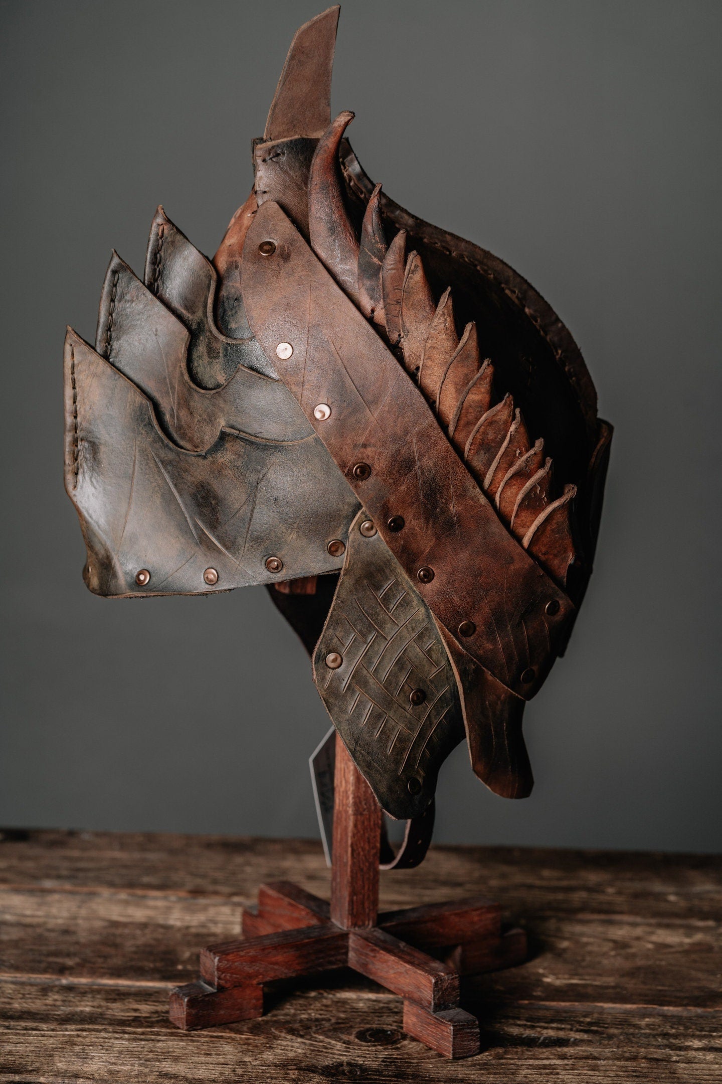 Viking battle helmet (Head Hunter) - SokolArmory