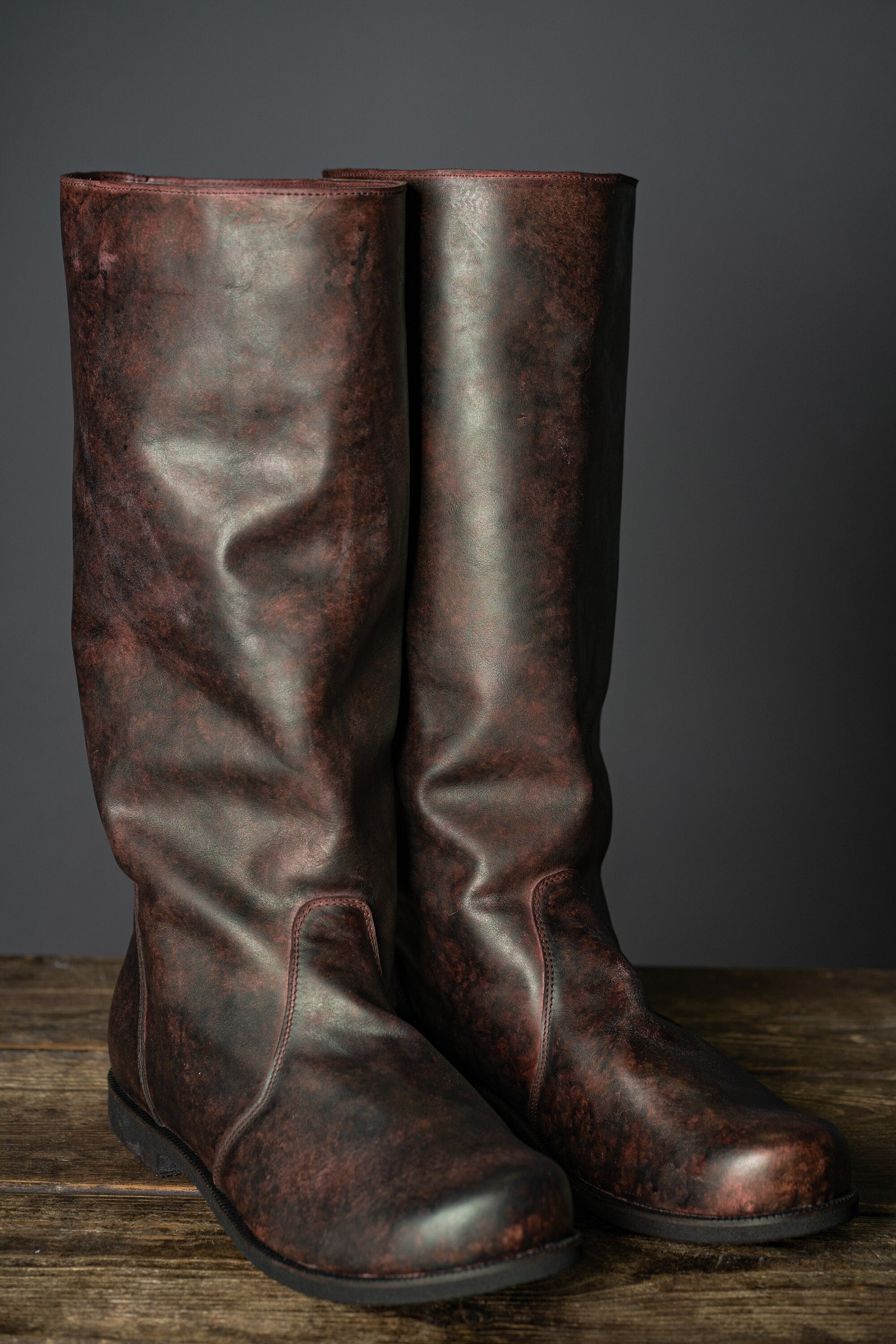 Ragnar leather boots (Vikings) - SokolArmory