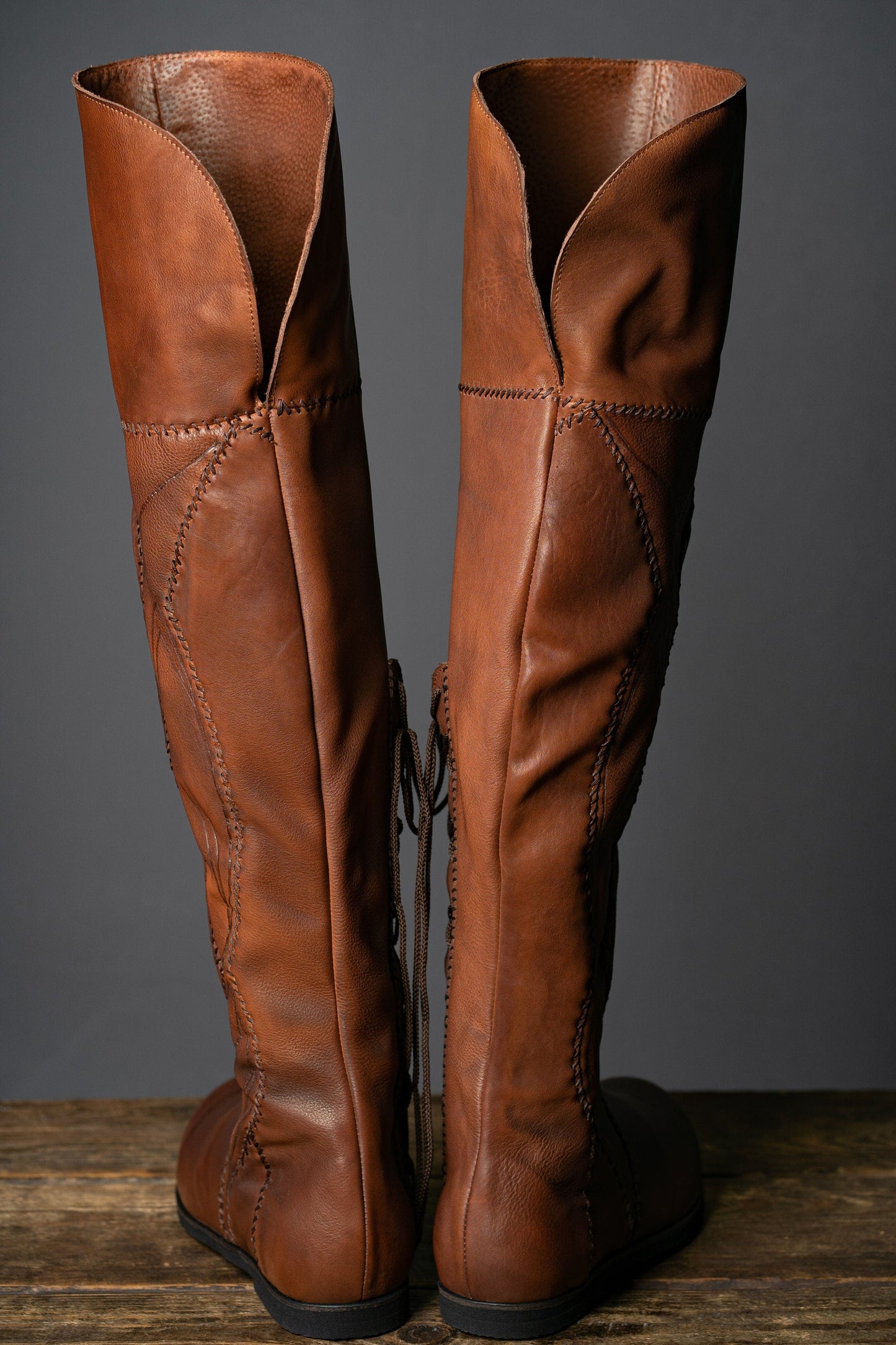 Tauriel leather high boots (The Hobbit) - SokolArmory