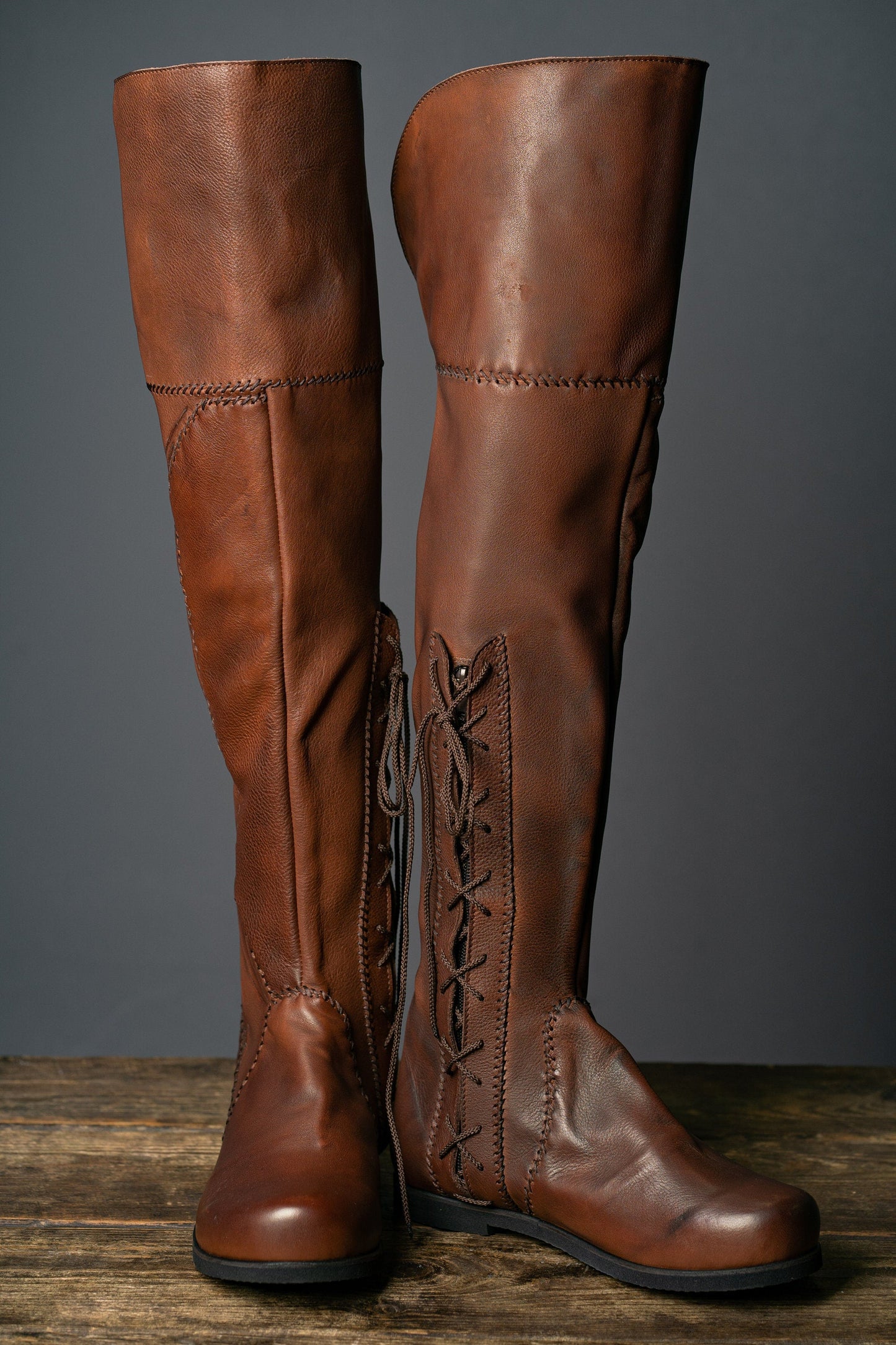 Tauriel leather high boots (The Hobbit) - SokolArmory
