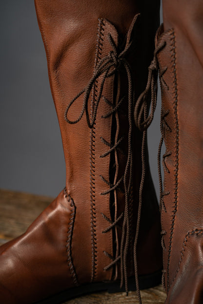 Tauriel leather high boots (The Hobbit) - SokolArmory
