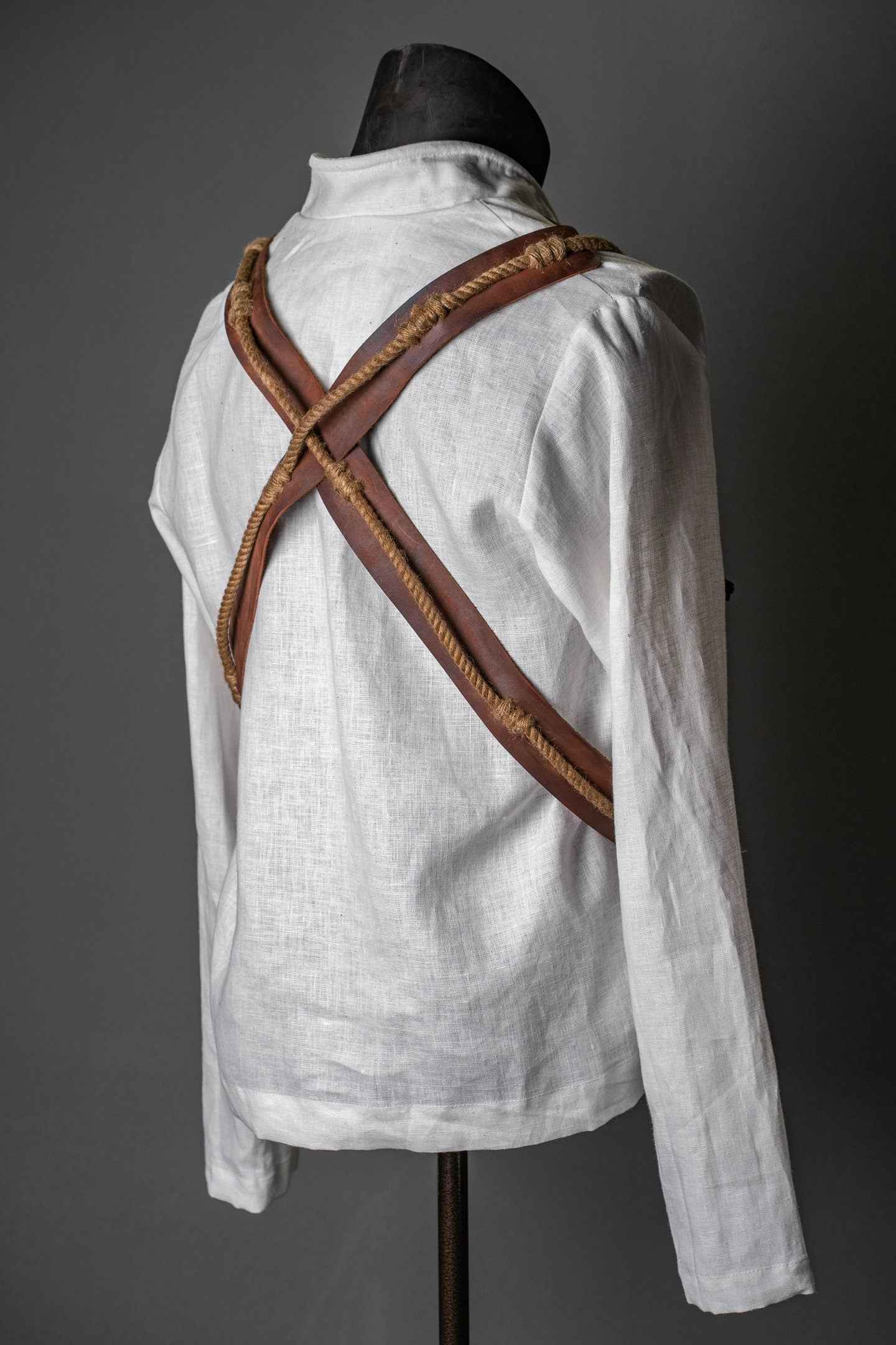 Witcher Geralt's white shirt - SokolArmory