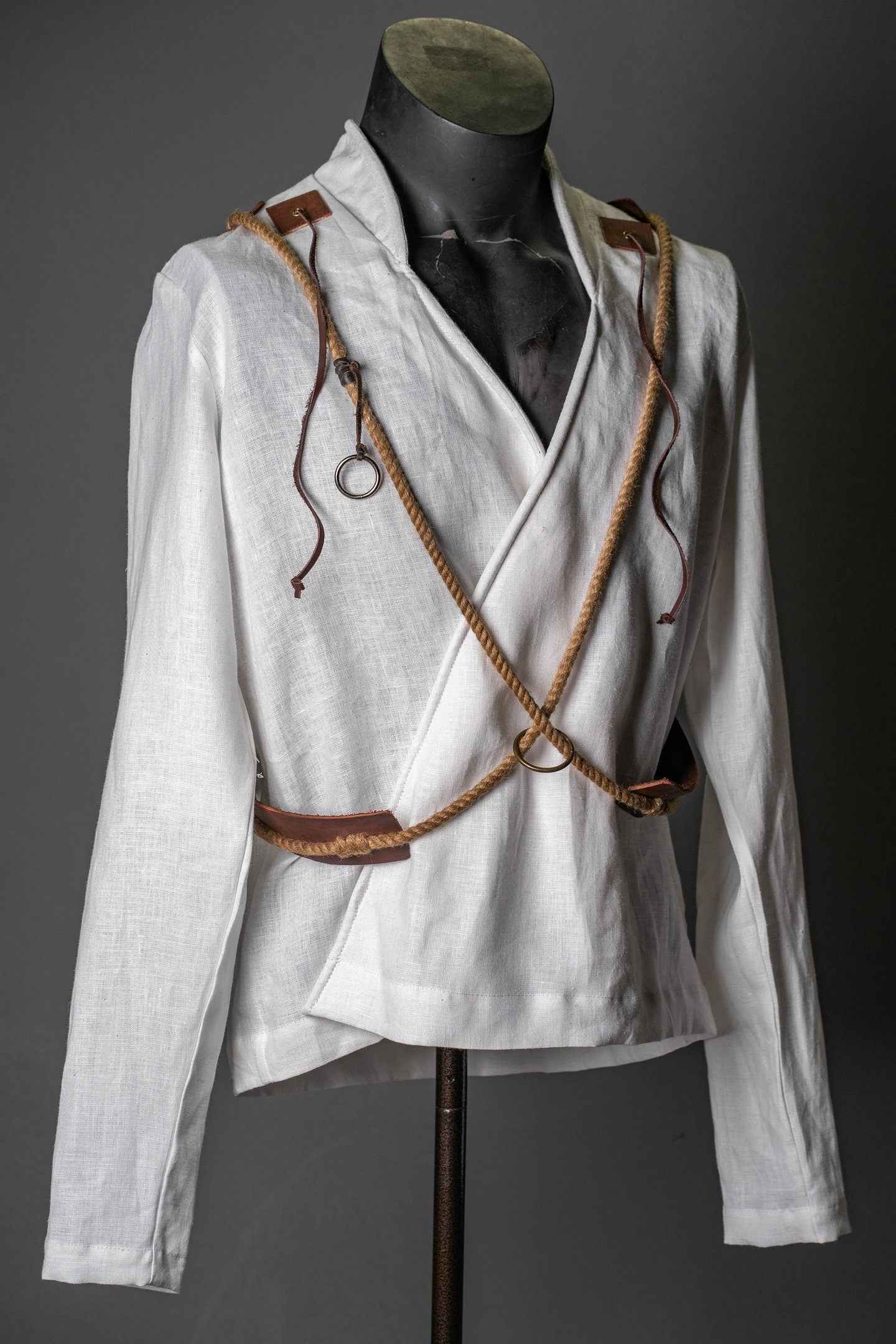 Witcher Geralt's white shirt - SokolArmory