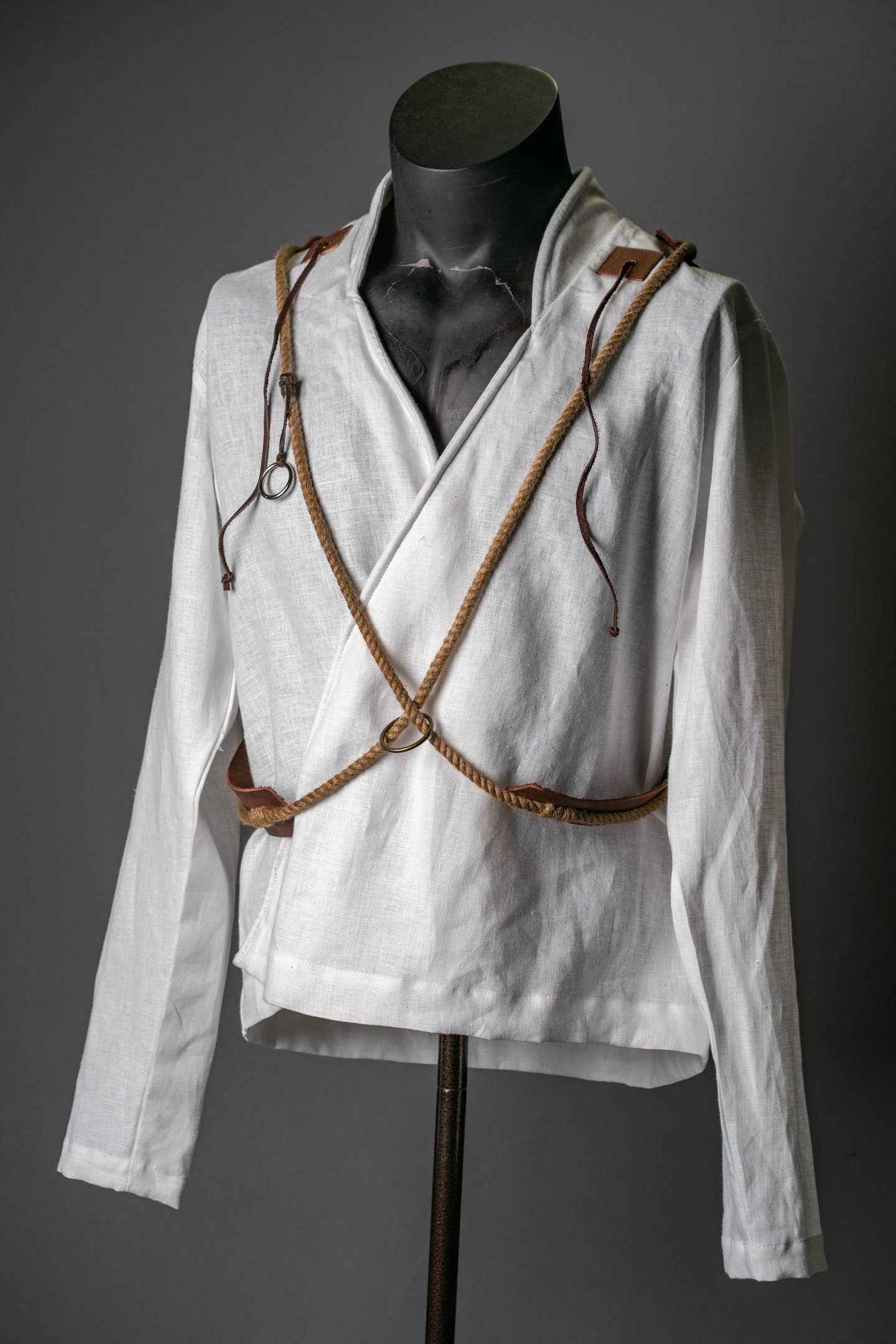 Witcher Geralt's white shirt - SokolArmory