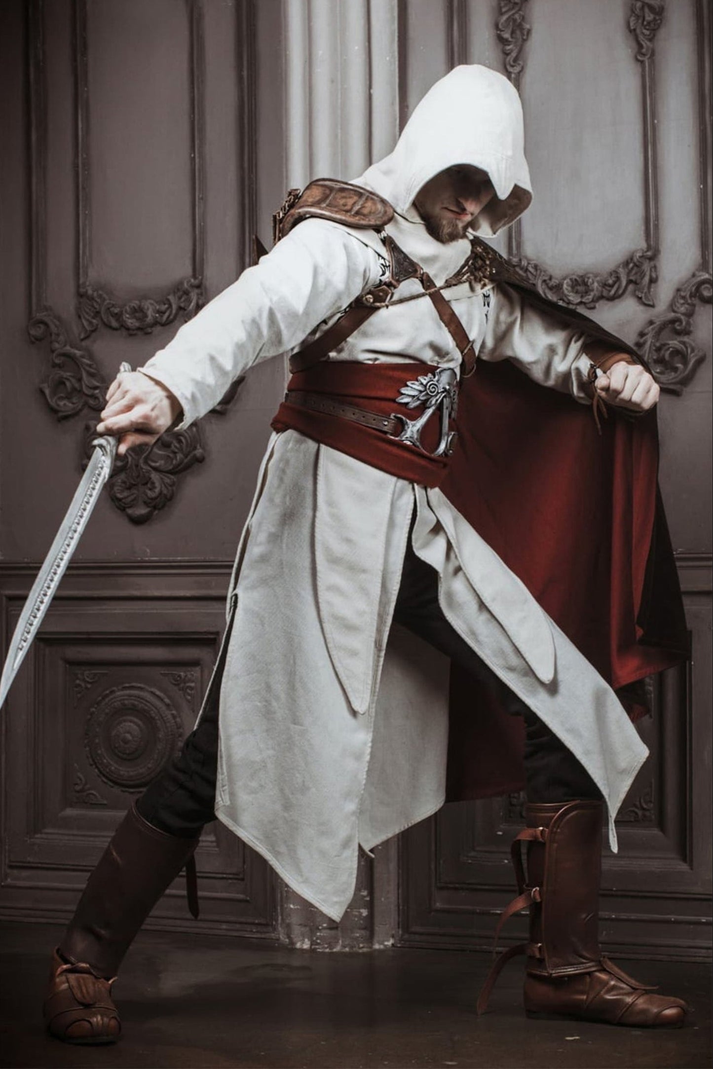 Stealthy Assassin Costume: Perfect for Cosplay, LARP, and Gaming Adventures - SokolArmory