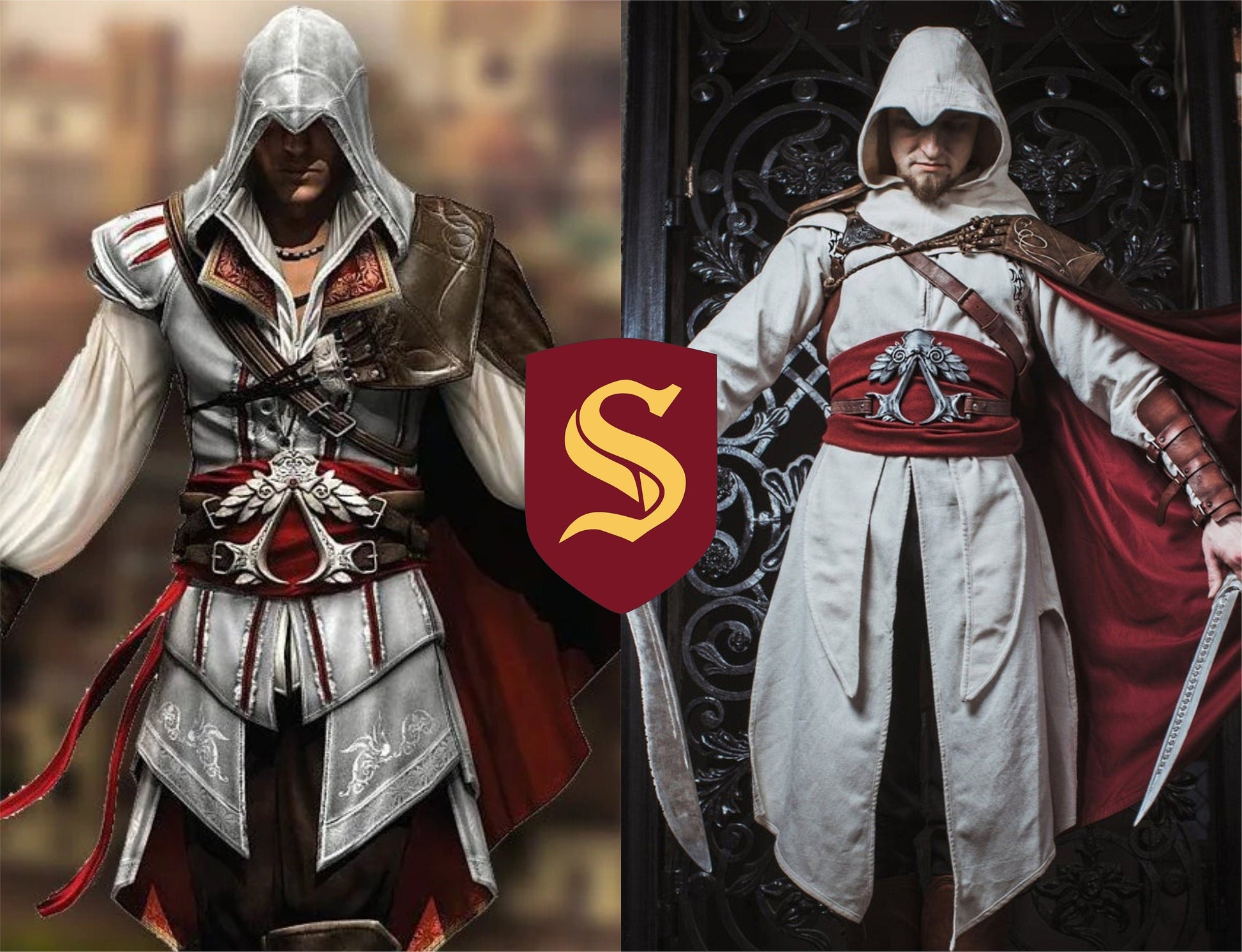 Stealthy Assassin Costume: Perfect for Cosplay, LARP, and Gaming Adventures - SokolArmory