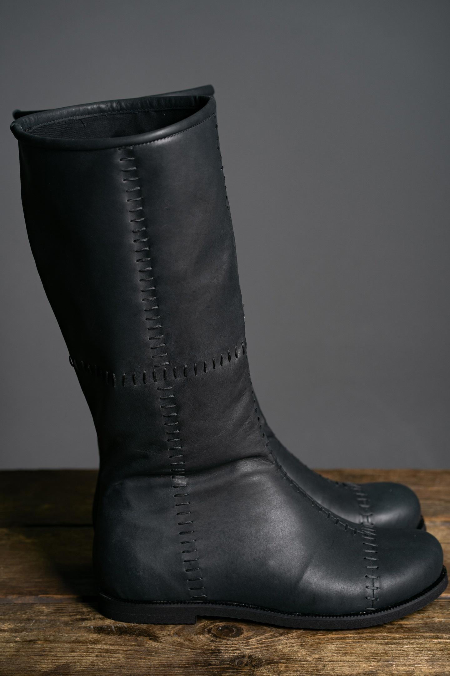 Aragorn's Black Leather Boots - SokolArmory