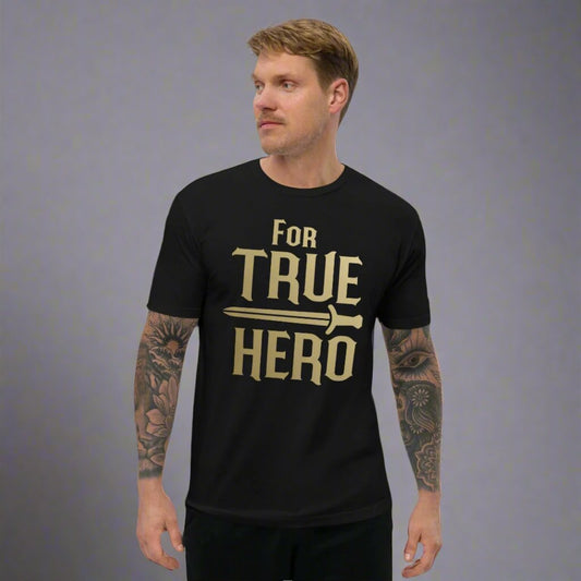 Short Sleeve T-shirt For True Hero #1 - SokolArmory