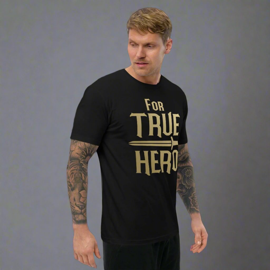 Short Sleeve T-shirt For True Hero #1 - SokolArmory