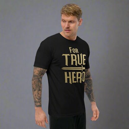 Short Sleeve T-shirt For True Hero #1 - SokolArmory