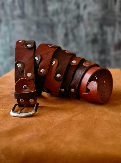 Men's black belt "Dragon Scale" - SokolArmory
