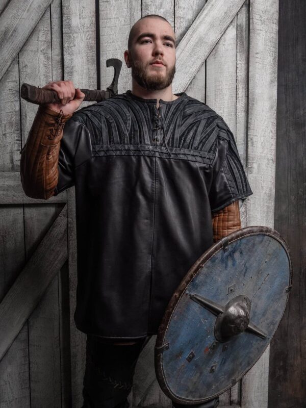 Ivar Viking Costume Cosplay Leather Armor for LARP and 