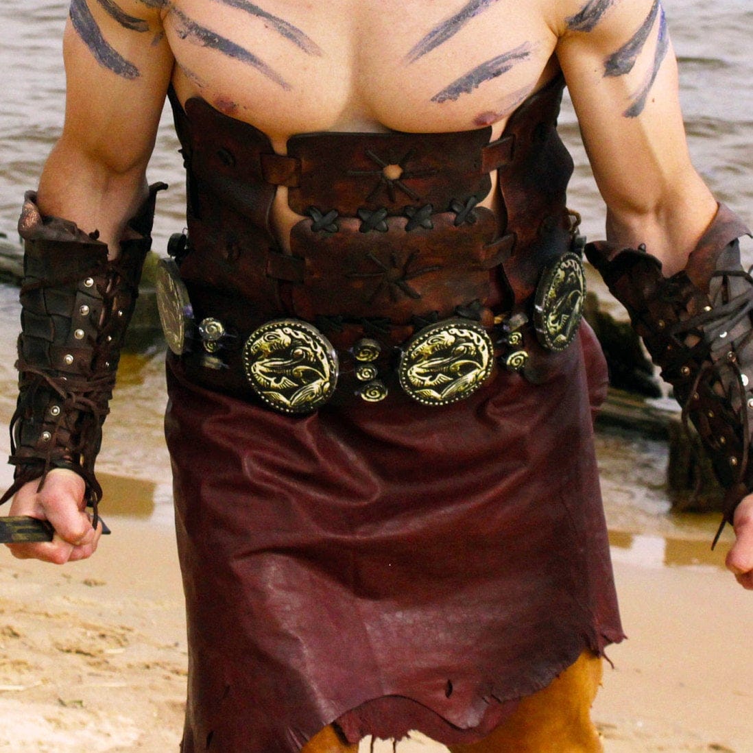 Khal Drogo medallion buckle belt; horse medallion belt; Dothrak Drogo costume; Game of Thrones cosplay