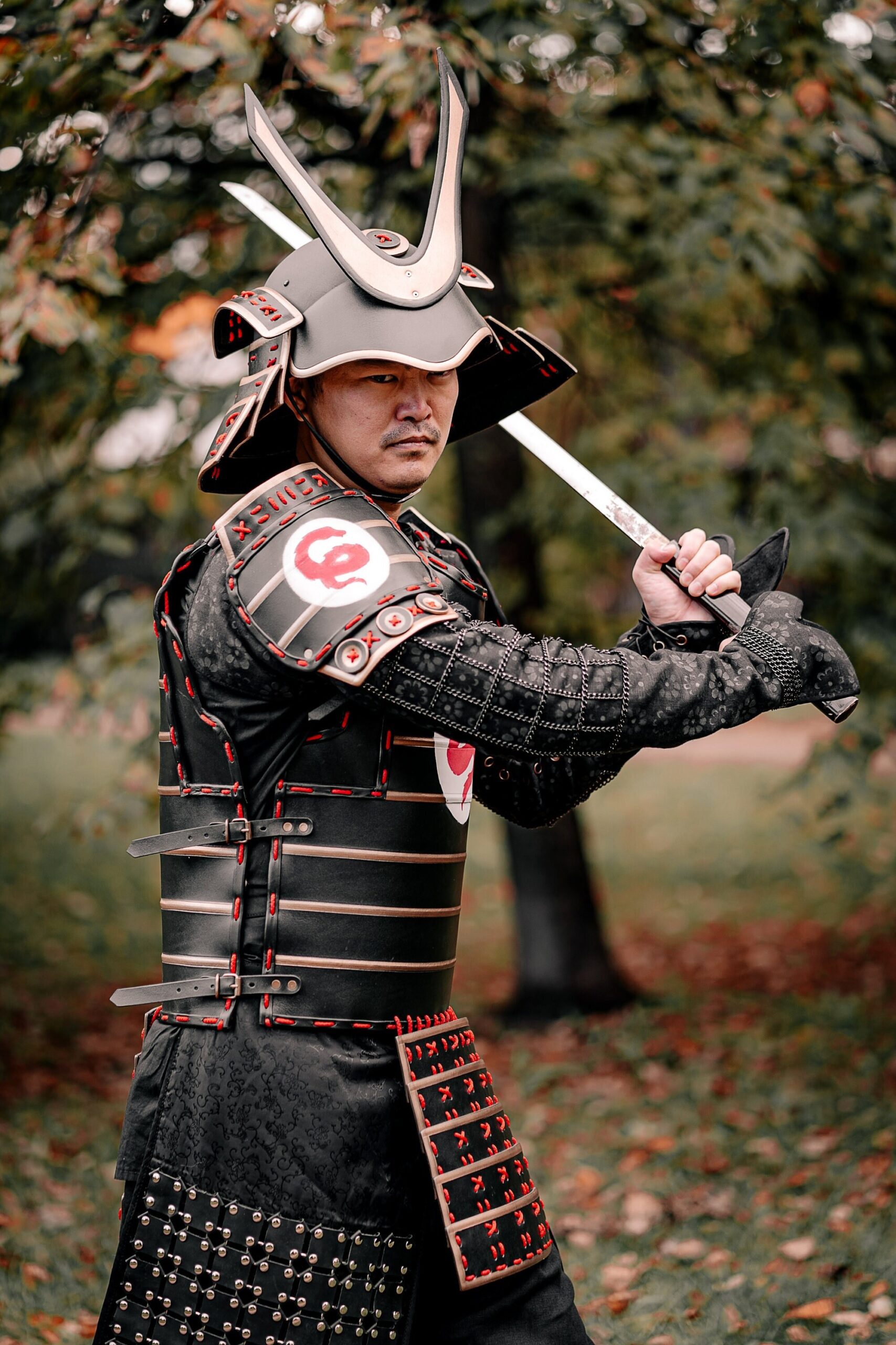 Firefighter Queen exposure Samurai metal warrior armor – SokolWorkshop